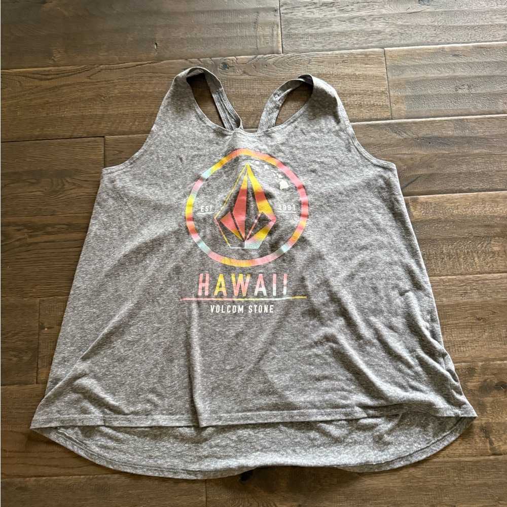 Volcom grey graphic tank - Picture 4 of 4